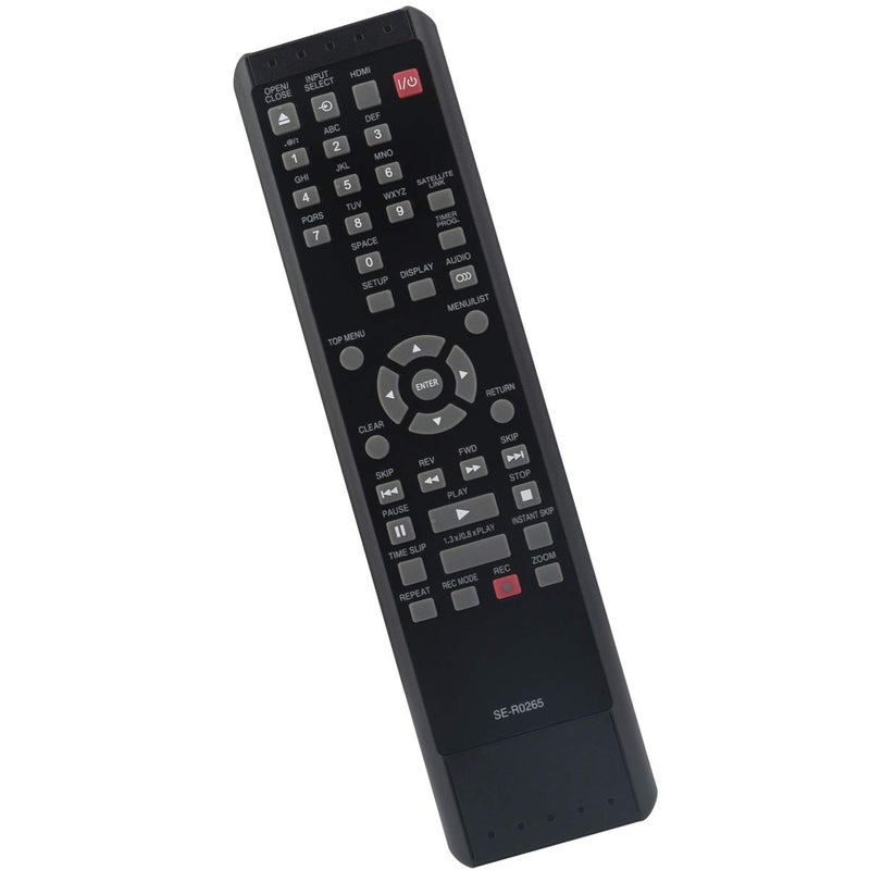 ZdalaMit SE-R0265 Replacement Remote Control Applicable for Toshiba DVD Recorder D-R430 D-R420 D-KR40 D-R400 D-R410 D-KR10 D-KR10KU D-R410KU D-KR40KU D-R400KUD-R420KU D-R430KU DR430 DR420 DKR40 DR400 DR410 - Image 3